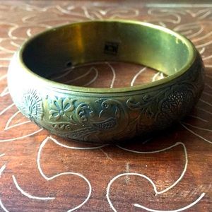 Golden Peacock Bracelet